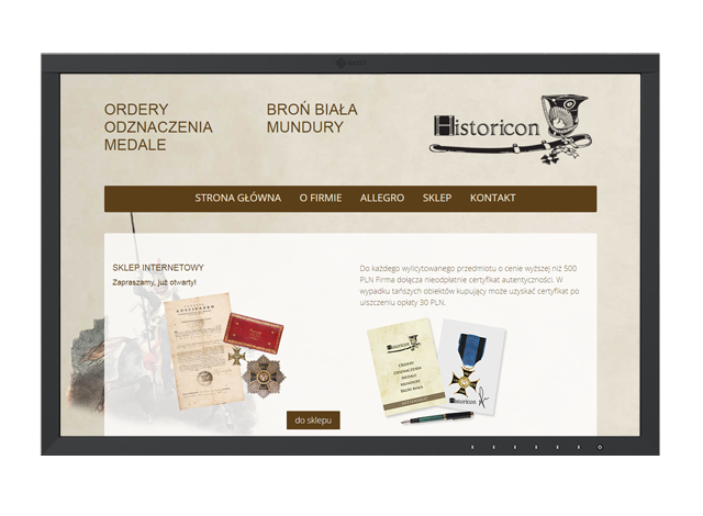 Realizacja strony internetowej