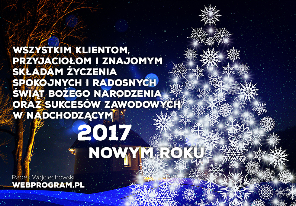Życzenia Świąteczno Noworoczne
